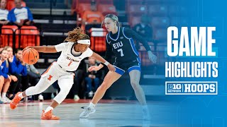 E Illinois at Illinois  Highlights  Big Ten Womens Basketball  11142024 [upl. by Netsrejk119]