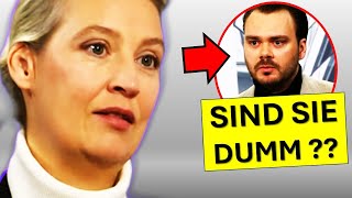 💥EIL💥 WEIDEL ZERLEGT NTVREPORTER quotSIE HABEN DREIMAL DIE GLEICHE FRAGE GESTELLT SIND SIE quot [upl. by Eidnew]