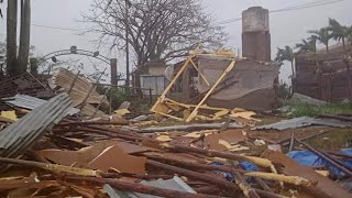 Hurricane Ian update Photos show famous Cuban tobacco farm destroyed [upl. by Viridi]