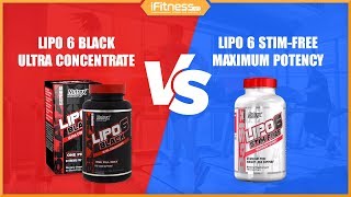 Lipo 6 Black vs Lipo 6 StimFree  Ai là VUA ĐỐT MỠ  iFitnessvn [upl. by Merceer]