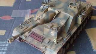 Bandai Stug IV with Clark modul TK22 [upl. by Luy646]