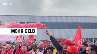 IG Metall Demo in Mannheim  RON TV [upl. by Nanreik98]