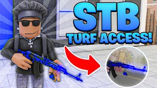 I WAS GIVEN THE BEST TURF ACCESS IN ROBLOX STREET LIFE AND SLID ON EVERYONE STB TURF [upl. by Adlemy778]