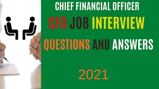 Chief Financial Officer CFO Interview Questions amp Answers 2021  Top 10 Videos on YouTube [upl. by Eciened]