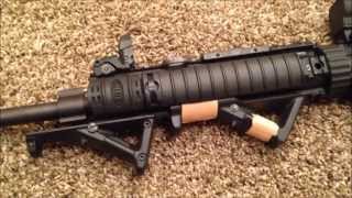 Magpul AFG1 vs AFG2 Angle Fore Grip  Comparison [upl. by Napas]