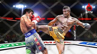 Manny Pacquiao vs Buakaw Banchamek  CLASH OF LEGENDS [upl. by Ahsienel680]