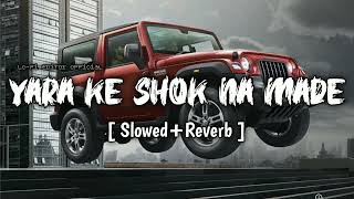 YARA KE SHOK NA MADE SlowedReverb New Trending Song 2024 🎧 [upl. by Aleek]