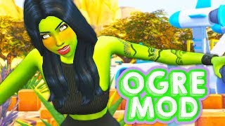 OGRE MOD  BECOME AN OGRE AND EAT SIMS😱  MOD REVIEW  THE SIMS 4 [upl. by Katonah610]