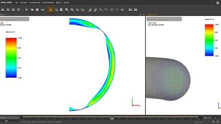 Peristaltic pump Cosimulation with Abaqus amp XFlow [upl. by Rihana288]