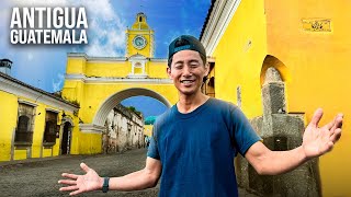 Visité Antigua la ciudad MÁS TURÍSTICA de Guatemala 🇬🇹 ¿Es tan bonita como dicen [upl. by Barney]