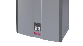 Rinnai Tankless Water Heater cleaning burner chambers [upl. by Aleta]