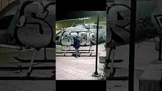 GRAFFITI OVER A CHOPPER 🚁😱 graffiti graffitiart shorts [upl. by Netsryk]