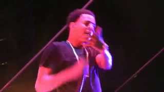 J Cole live at SunFest 2014  She Knows [upl. by Adnihc702]