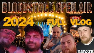 BLOODSTOCK 2024 FULL CAMPING VLOG  WERE BACK [upl. by Vivien515]