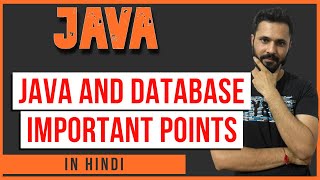 Java tutorial in Hindi for beginners 69 why need database with Java in Hindi [upl. by Nahttam213]