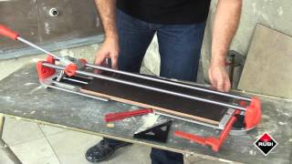 Rubi Manual STAR MAX Tile Cutter [upl. by Bazluke326]