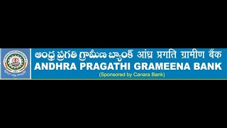 ANDHRA PRAGATHI GRAMEENA BANK  ANANTHAPUR REGION [upl. by Enetsirhc]