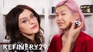 I Learned How To Get The Trendy Glossier Look  Beauty With Mi  Refinery29 [upl. by Nalim]