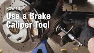 How to Use a Brake Caliper Tool [upl. by Lledniw850]