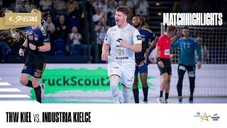 Highlights THW Kiel vs Industria Kielce [upl. by Nesnah]