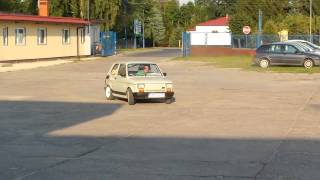 FIAT 126p 12 MPI BURNOUT [upl. by Lundin]