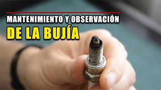 ¿Como ANALIZAR Y LIMPIAR la BUJIA de nuestra MOTO DR 150 O cualquier otra [upl. by Aikyn]