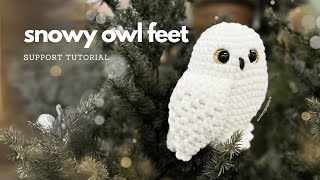 Snowy Owl Support tutorial [upl. by Anayek]