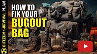 Why Your Bugout Bag is Stupid amp How to Fix It ☢️ [upl. by Eilema105]