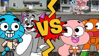 MUGEN Battles  TomGumball vs DarwinAnais [upl. by Tuinenga]