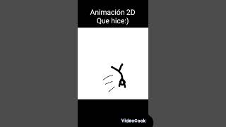 Mi animación 2D de Stickman animation flipclip [upl. by Nnyletak]