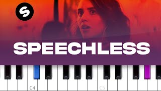 Robin Schulz ft Erika Sirola  Speechless piano tutorial [upl. by Anelrats]