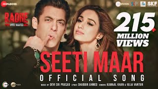 Seeti Maar 👼New Song 2024 Salman Khan Disha Patanilkamaal kDSPShabbir you most wanted [upl. by Rovaert]