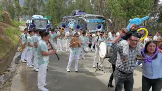 BANDA UCHUPATA LOS REYES DE LA PARRANDITAS EN CHACAS ÁNCASH MIX HUAYNOS 🎷🎺🎺🎷🎷🎷 [upl. by Soalokcin]