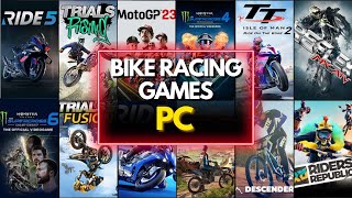 TOP 25 Best Bike Racing Games For PC 2024 [upl. by Hammer]