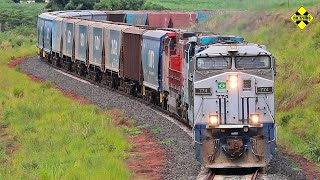 Ferrovia NorteSul Trens da Rumo na Mais Nova Ferrovia do Brasil [upl. by Burgess592]