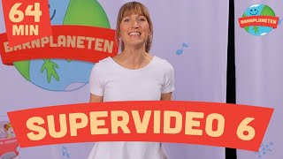 Kompisbandet  Supervideo 6  Barnens favoriter 10 gånger [upl. by Nerred782]