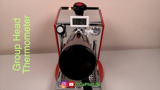 How to add a Group Head Thermometer to your Lever Espresso For Olympia Cremina SL [upl. by Franciskus]