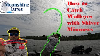 HOW TO Shiver Minnow Walleyes on Green Bay Shallow water and Deeper water techniques [upl. by Latea]