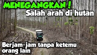 PERJALANAN HOROR CAMPERVAN BERJAMJAM SALAH ARAH DI HUTAN KARENA GOOGLE MAP [upl. by Prady]