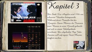 Demolition Man  SNES  Blind  Kapitel 3  Die wilde Ballerei beginnt [upl. by Farl]