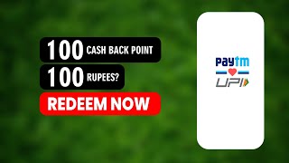 How To Redeem Paytm Cashback Point in Paytm Wallet [upl. by Bettzel]