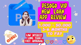 PESOGO VIP NEW LOAN APP REVIEW [upl. by Gonzalo]