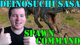 Deinosuchusasa Spawn Commands  Ark Survival Ascended  One Of The Best Boss Fighters [upl. by Valentine]