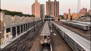 D Train Entering Concourse Yard [upl. by Kori]