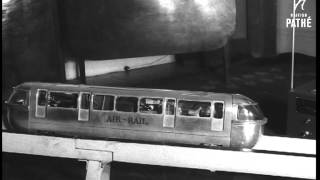 Monorail Model Demonstrated At Westminster 1958 [upl. by Acireit]