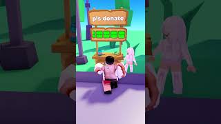 are you subscribed shorts roblox plsdonate [upl. by Adnovahs381]