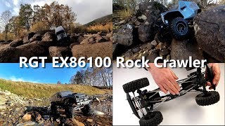 RGT EX86100 110th Scale Rock Crawler compare OffRoad 4WD its different amp FUN [upl. by Rancell]