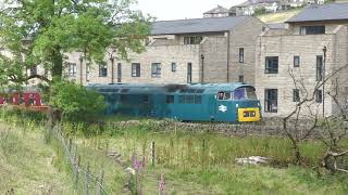 D1015 after leaving Haworth 23rd June 2024 [upl. by Dranyar113]