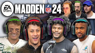 NFL QBs Play Madden 24  AFC Edition 3 [upl. by Cardon]