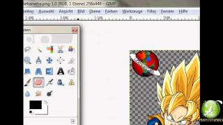 Wie entferne ich ein Logo  Wasserzeichen In Gimp  TUTORIAL   FULL HD [upl. by Malas300]